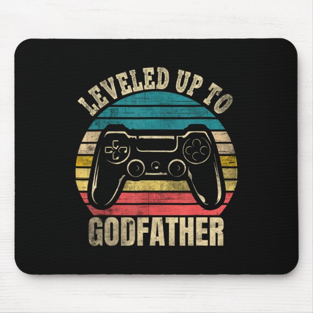 Ledig upp till Godfather Video Gamer Gaming 1 Musmatta (Framsidan)