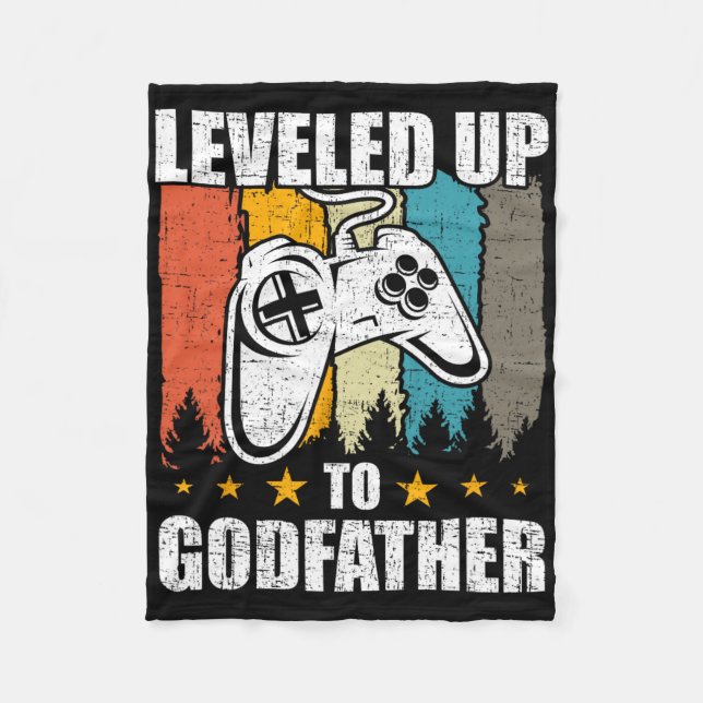 Ledig upp till Godfather Video Gamer Gaming 2 Fleecefilt (Framsidan)