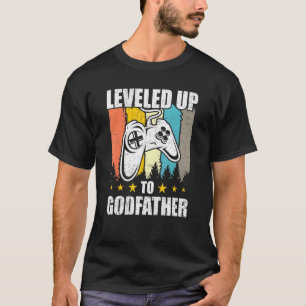 Ledig upp till Godfather Video Gamer-spel T Shirt