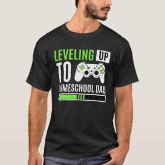 Ledig upp till hemskololäge för spel i Pappa T Shirt