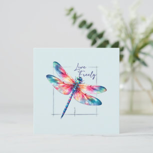 Ledig utan kostnad - Dragonfly Colorful Inspiratio