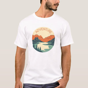 Ledig Utomhus Stil T-shirt