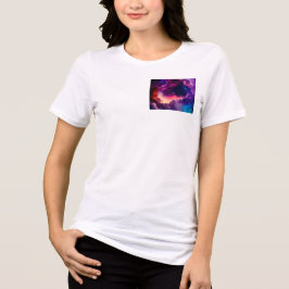 Ledig vardaglig rundhalsad t-shirt