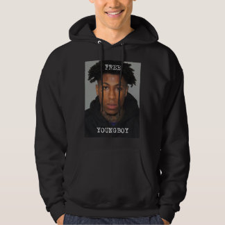 Ledig Youngboy NBA Youngboy Fattigare aldrig igen Hoodie