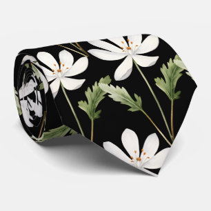 Lediga kontorsvildblommor Boho halsduk Slips