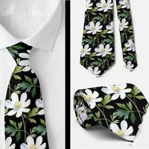 Lediga kontorsvildblommor Boho halsduk Slips
