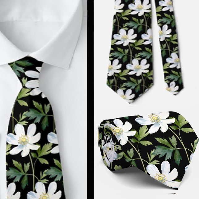 Lediga kontorsvildblommor Boho halsduk Slips (Skapare uppladdad)