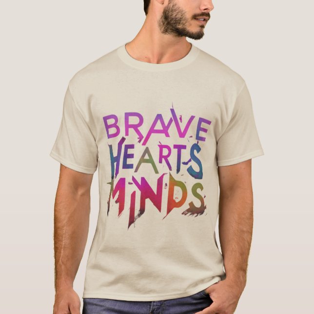Lediga minnen för modiga hörn t shirt (Framsida)