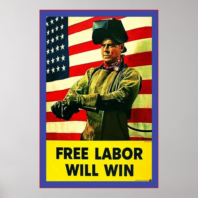 Ledigt arbete kommer att öka inom~Världskrig 2 för Poster (Framsidan)