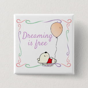 Ledigt Dreams Bear med ballonger Knapp