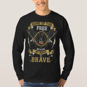 Ledigt hem eftersom min morfar är Modig medlem T Shirt