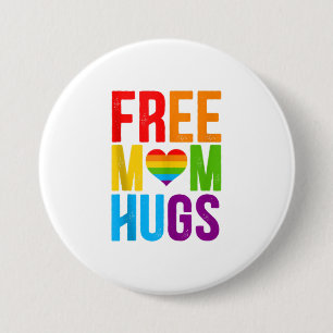 Ledigt Mamma Hugs HBT-månadsvisa Tanktop Knapp