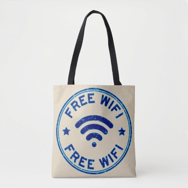 Ledigt WiFi Tygkasse (Framsida)