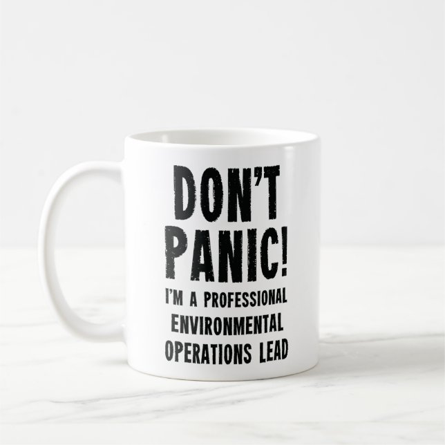 Ledning för miljöoperationer kaffemugg (Vänster)