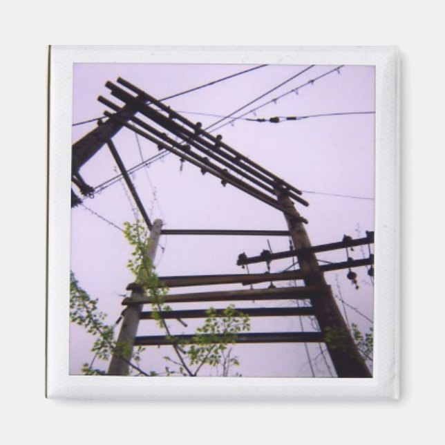 ledningar och  magnet (Framsidan)