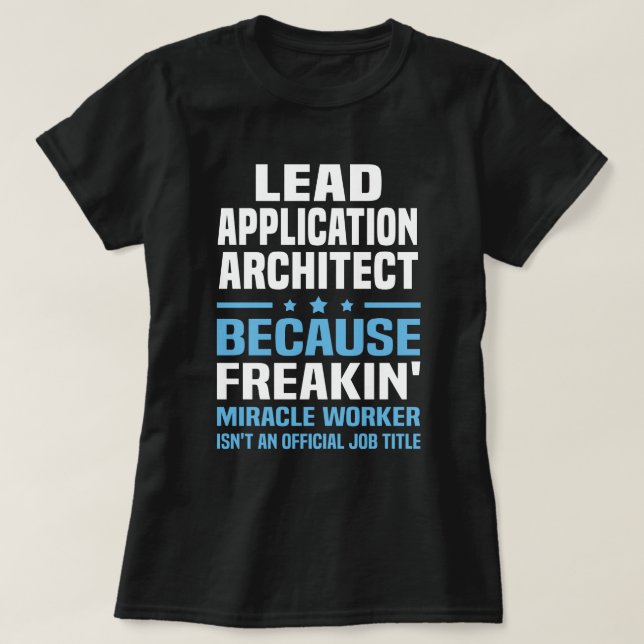 Ledprogramarkitekt T Shirt (Design framsida)