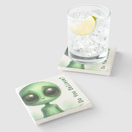 Ledsen Alien - tror du? Stenunderlägg