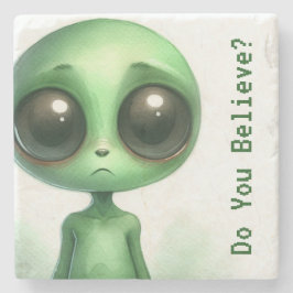 Ledsen Alien - tror du? Stenunderlägg