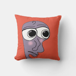 ledsen ansikte kudde