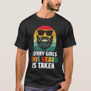 Ledsen att det här skägget tas på Alla hjärtans da T Shirt