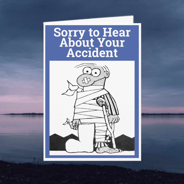 Ledsen att höra om att din olycksman har bandage kort (Skapare uppladdad)