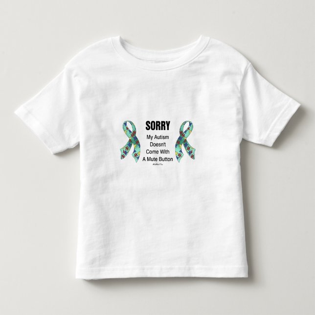 Ledsen Autism Tee Shirt (Framsida)