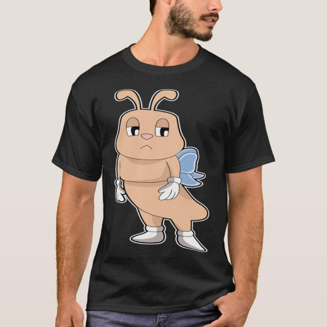 Ledsen av fjäril t shirt (Framsida)