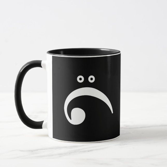 Ledsen basklav mugg (Vänster)