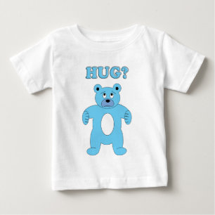 Ledsen Blue Bear - Hug? Tee