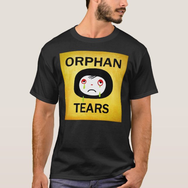 Ledsen Boy Din favoritmartian Orphan Tårar Essent T Shirt (Framsida)