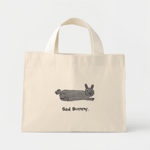 Ledsen Bunny Bag Mini Tygkasse
