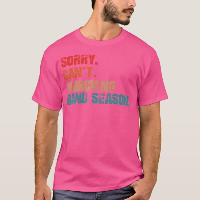 Ledsen Cant Marching Band Season Drum Major Funny  T Shirt (Framsida)