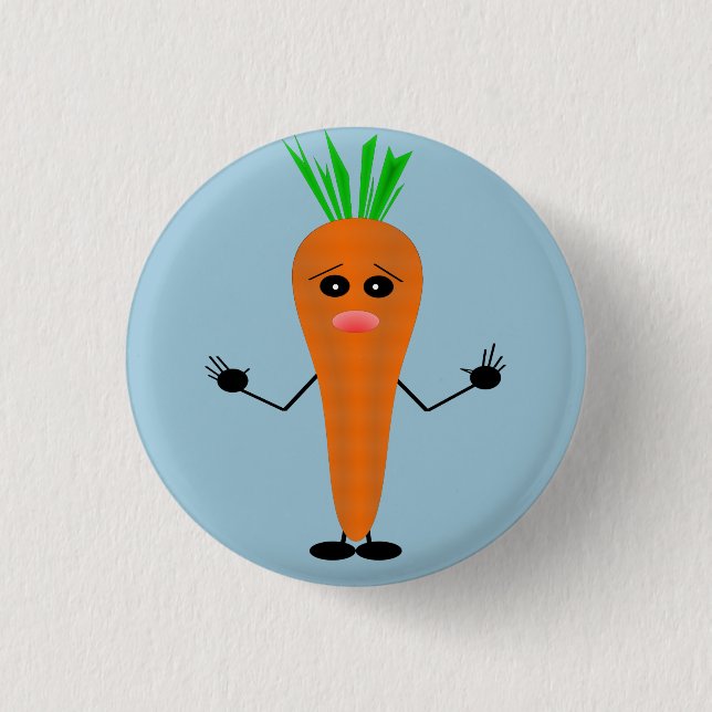 Ledsen Carrot av Kenneth Yoncich Knapp (Framsida)