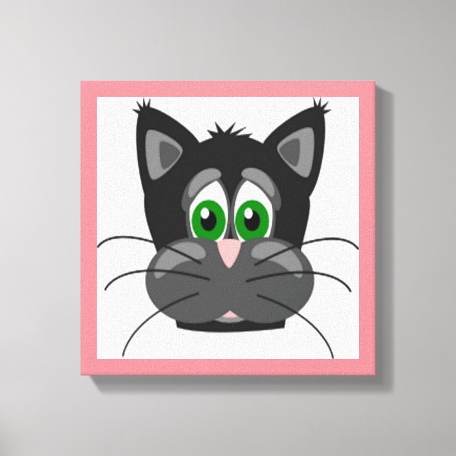 LEDSEN CAT CANVASTRYCK (Framsida)