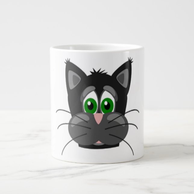 LEDSEN CAT JUMBO MUGG (Framsidan)