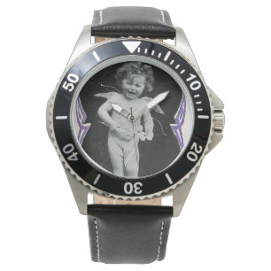 Ledsen Cherub Angel Skriv ut Armbandsur