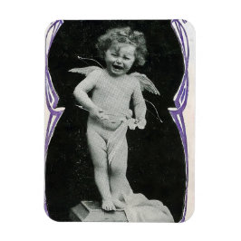 Ledsen Cherub Angel Skriv ut Magnet