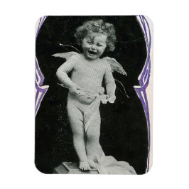Ledsen Cherub Angel Skriv ut Magnet