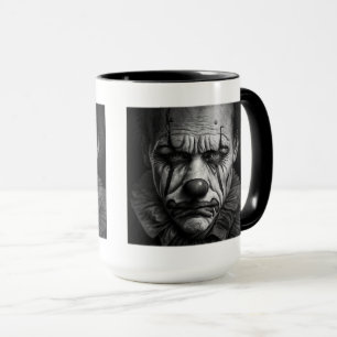 Ledsen Clown Combo Mugg, 15 oz Mugg