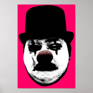 Ledsen Clown Poster