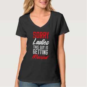 Ledsen damer den här killen gifter sig Svärmannafe T Shirt
