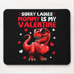 Ledsen damer mamma är min älskling dinosaurie håll musmatta