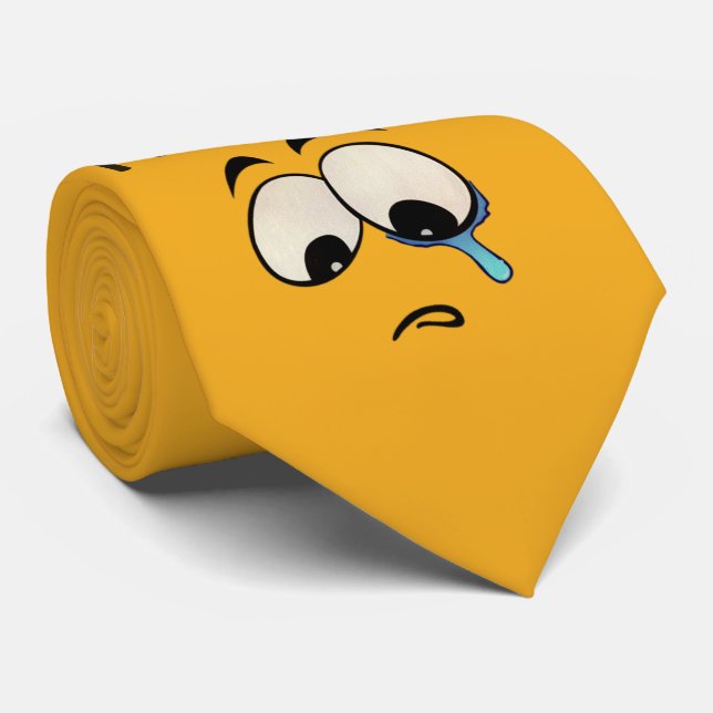 Ledsen Det är måndag Neck Tie Slips (Rullad)