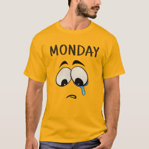 Ledsen Det är måndag T-Shirt