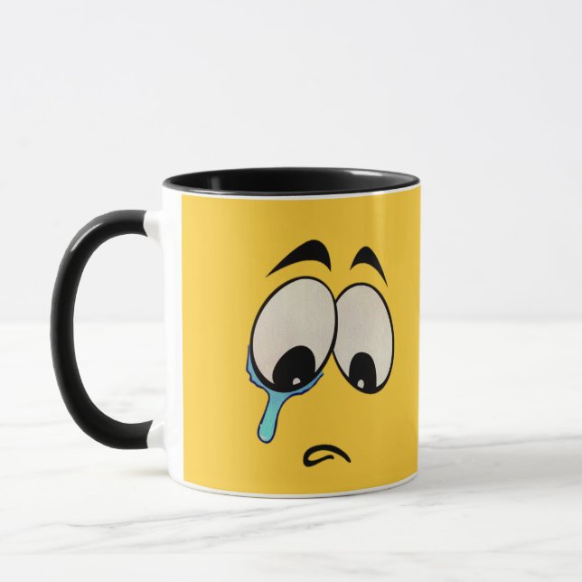 Ledsen Emoji Mugg (Vänster)