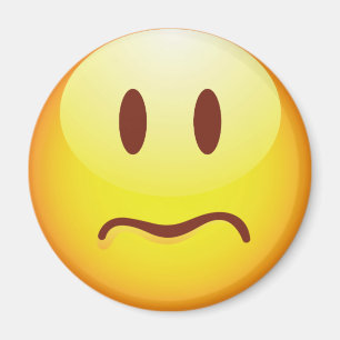 Ledsen Emoticon Magnet