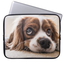 Ledsen-Eyed Cocker Spain Hund Laptop Fodral
