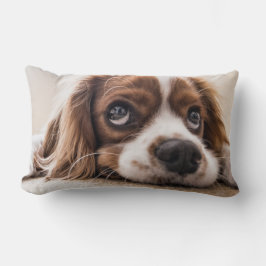 Ledsen-Eyed Cocker Spain Hund Lumbarkudde