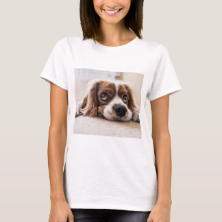 Ledsen-Eyed Cocker Spain Hund T Shirt
