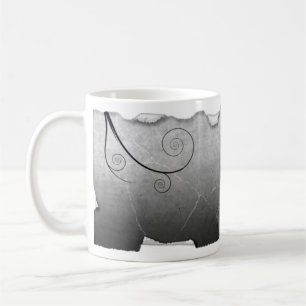 Ledsen fjärilsflickamugg V1 Kaffemugg